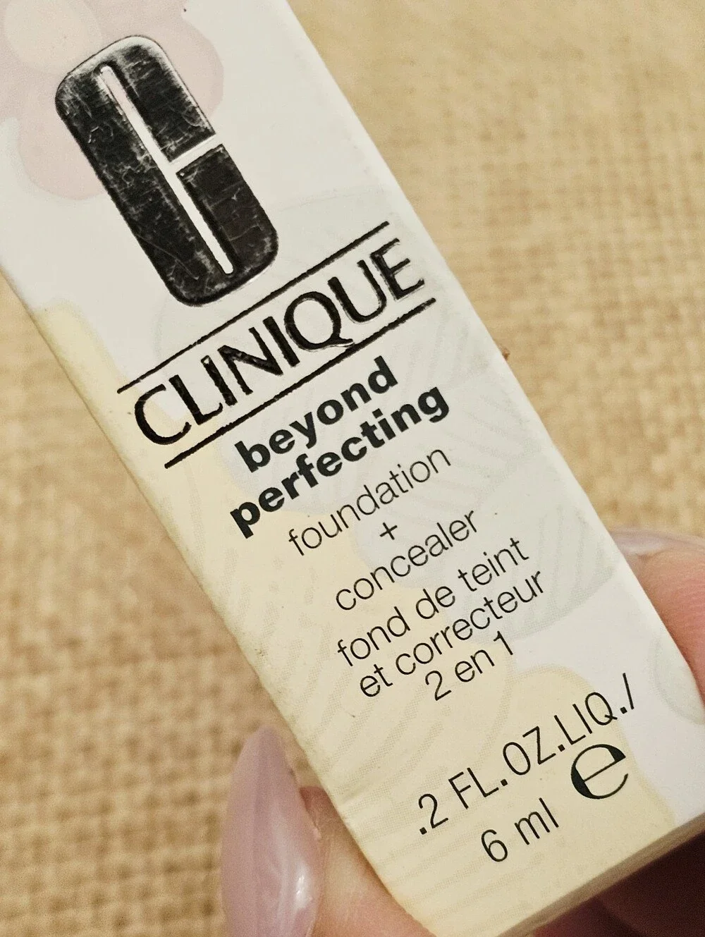 NEW Clinique's Beyond Perfecting Foundation + Concealer 16 Toasted Walnut (M-G)